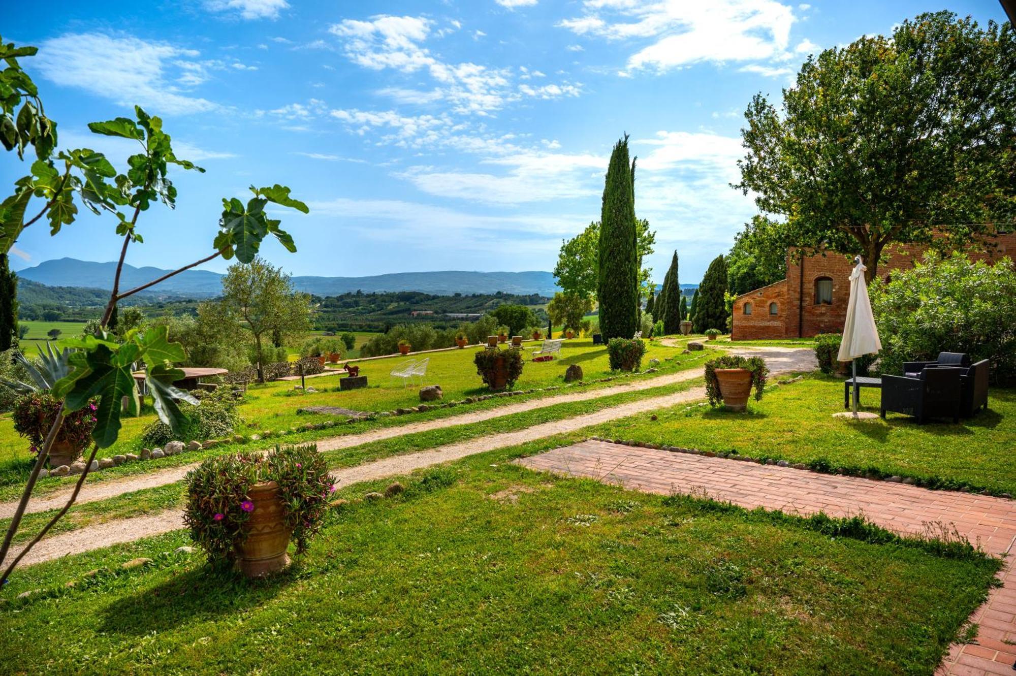 Agriturismo Poggio Antico Binami Bagian luar foto