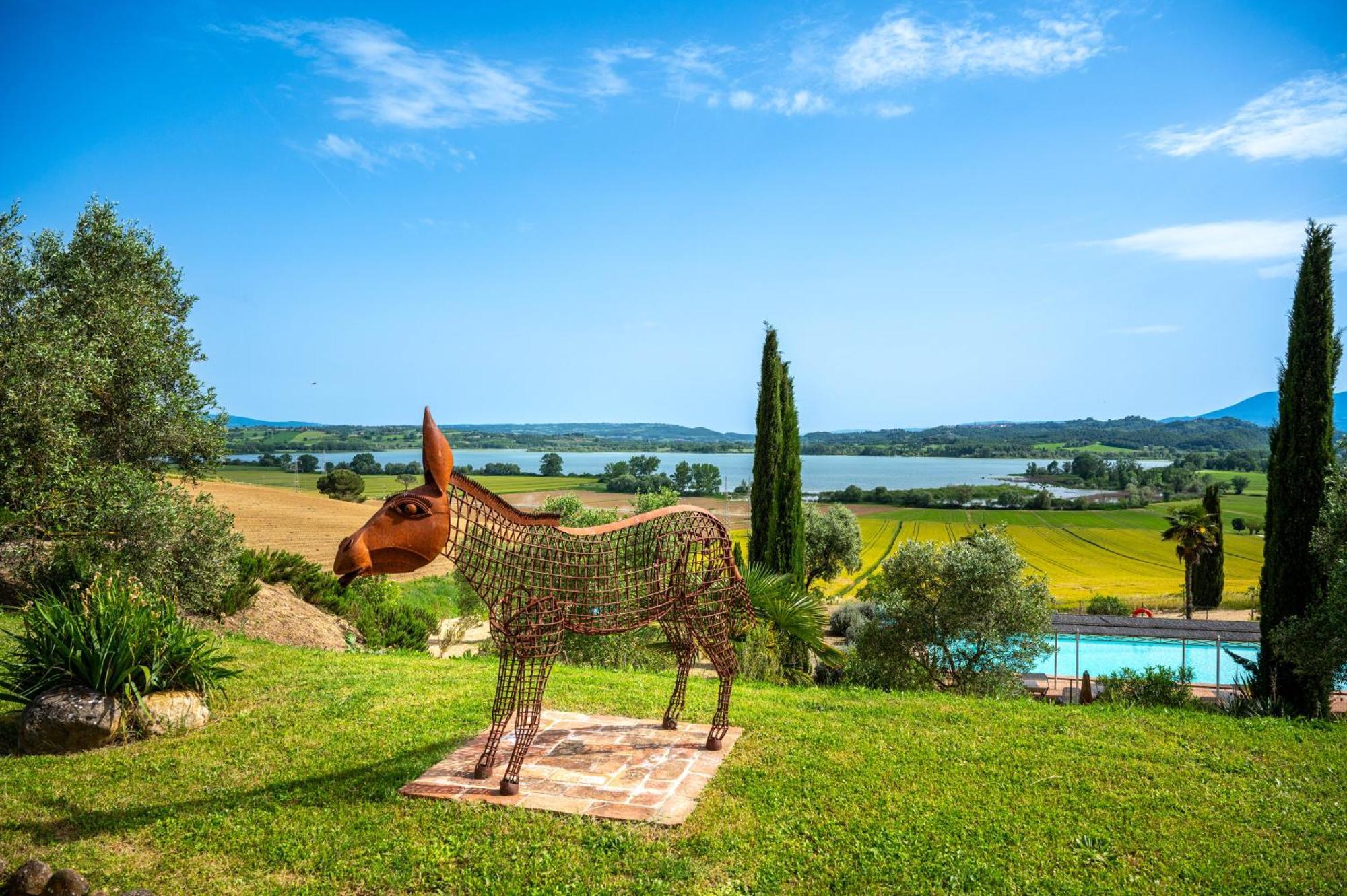 Agriturismo Poggio Antico Binami Bagian luar foto