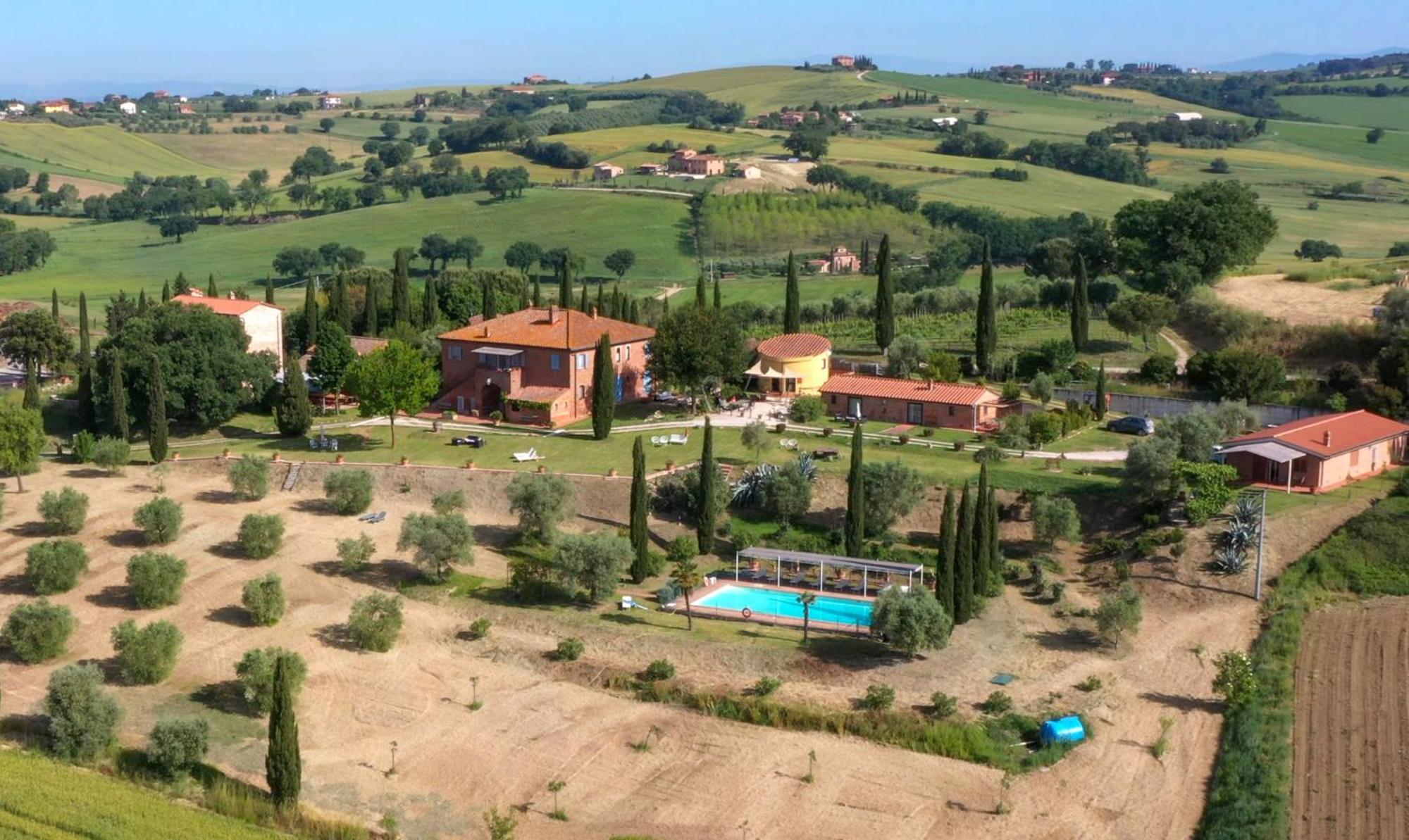 Agriturismo Poggio Antico Binami Bagian luar foto